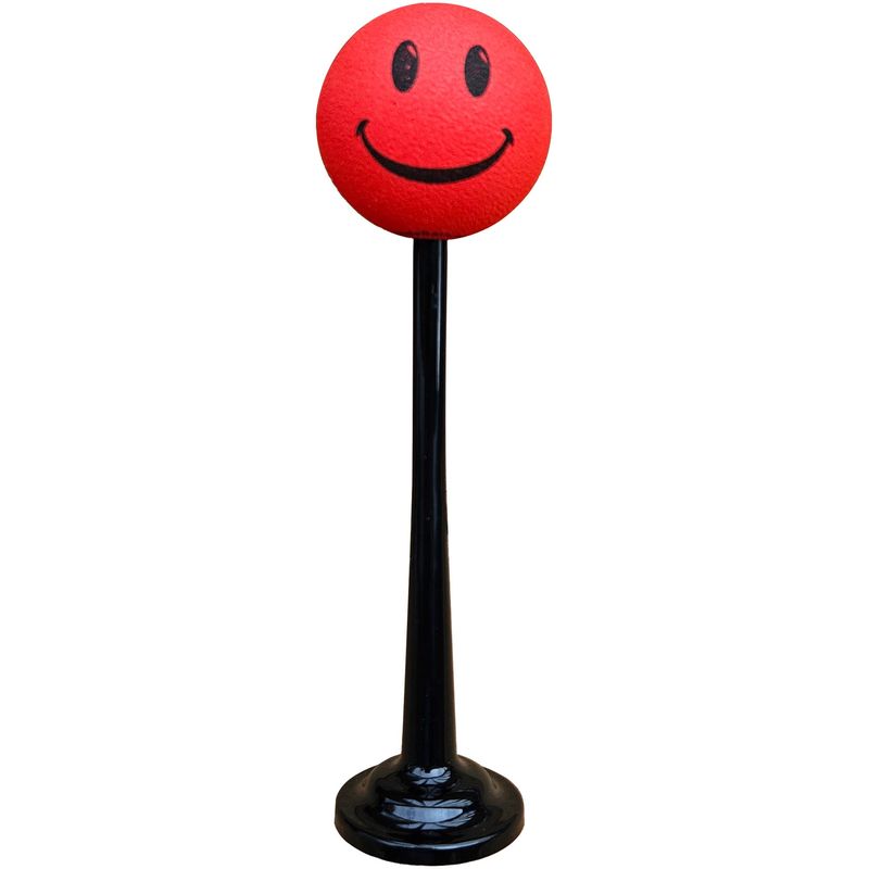 HappyBalls Happy Smiley Red Face Antenna Ball/Car Topper with Magnetic ...