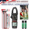 Digital Multimeter Tester AC DC Voltage RMS Amp Clamp Meter Auto Range Handheld