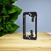 10 Pack Single Gang Low Voltage Mounting Bracket, Wall Plate Cable Pass Through, Multipurpose Drywall Mounting Wall Plate Bracket