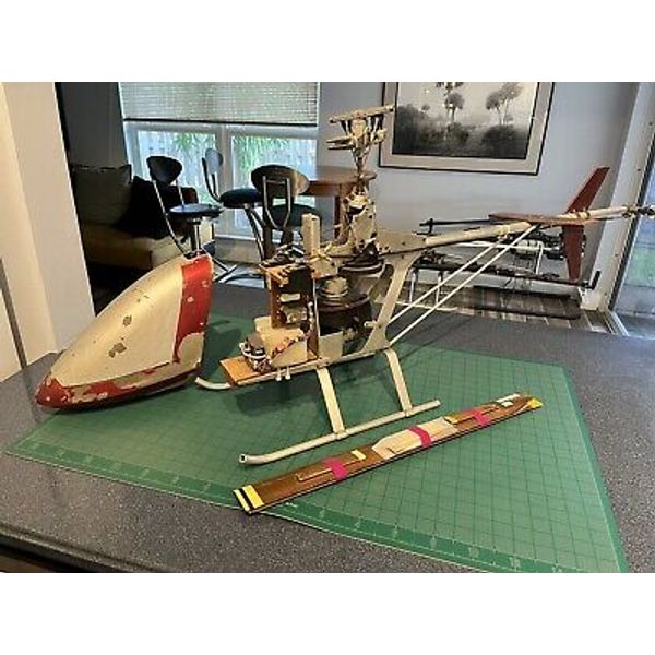 Hirobo Falcon Mk1 Vintage RC Helicopter