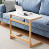 Aeroor Side Table, Night Table, Computer Table, Solid Wood, Sofa Side Table, Study Desk, Study Desk, Natural Wood, Telework, Lightweight, Easy Assembly, Large Capacity Surface, Lightweight, Bed, Sofa,