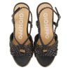 GIOSEPPO Damen Glide Espadrilles, Schwarz, 38 EU