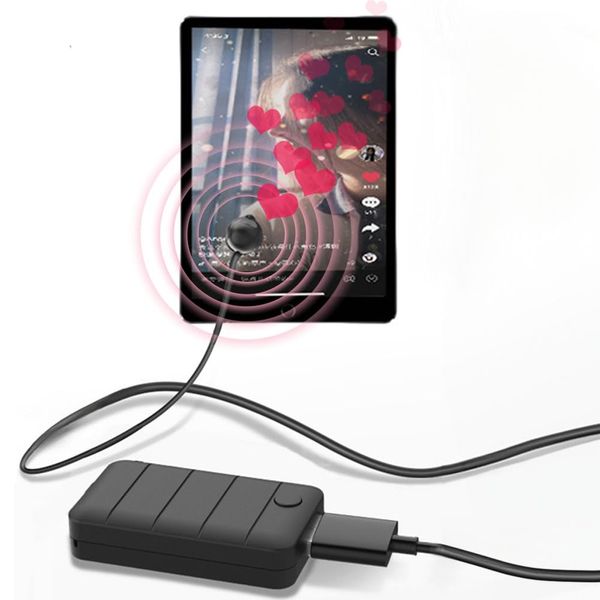 ANAMI Chargeable Automatic Tap Machine for Smartphones, Continuous Hitting, Automatic, Tap, Like, Continuous Hitting Device, High Speed Hitting Device, Smartphone Continuous, Left Off, Game