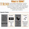 DOOViC Computer Reading Glasses Black/Rectangle Blue Light Blocking TR90 Flexible Frame Lightweight Readers for Men/Women +2.0