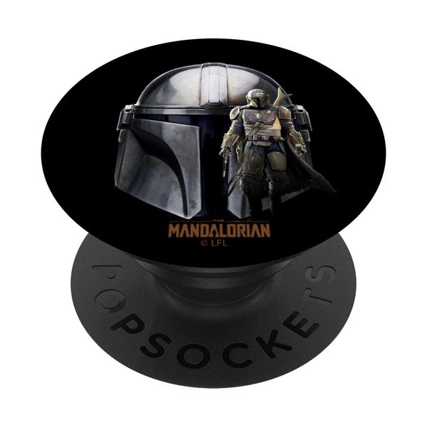 Star Wars The Mandalorian Helmet Mashup PopSockets Standard PopGrip