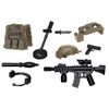 Battle Brick Battle Bag EOD Weapons Pack Compatible with Lego® Minifigures