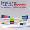 Secure Denture Adhesive Strips – Zinc Free – Waterproof – Comfortable Cushion Fit for Uppers & Lowers – Extra Firm All-Day-Hold – No Mess – Clean Ingredients - 75 Strips (5 Pack)