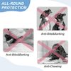 RENEWREVITAL Dog Muzzle, Soft No Barking Bite Mesh Muzzle, Breathable Muzzle Allows Panting Drinking, Anti Chewing Dog Muzzle for Small Sized Dogs, S, Black