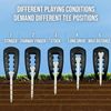 YEZIDE Golf Tee Height Tool, Precision Adjustable Golf Tee Height Setter, Golf Training Aid for Consistent Swings Accessories