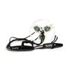 GloFX Clear Ion 3 LED Orbit - Light Orbit Rave Orbital Round Circle - Zero Rattle