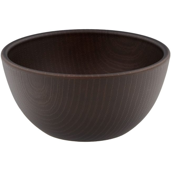 Showa NH home Cereal Bowl, Dark Brown, Clean Coat, Microwave/Dishwasher Safe, 16.9 fl oz (480 ml), Made in Japan, Lightweight, Crack-Resistant, Tableware, Outdoor Use, 4979531