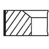 Mahle Original 039 91 N0 Kolbenringsatz
