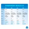 HQ HIGH QUALITY DESIGN 11768455 Symphony Beach Steering mat, Aqua, 2.2