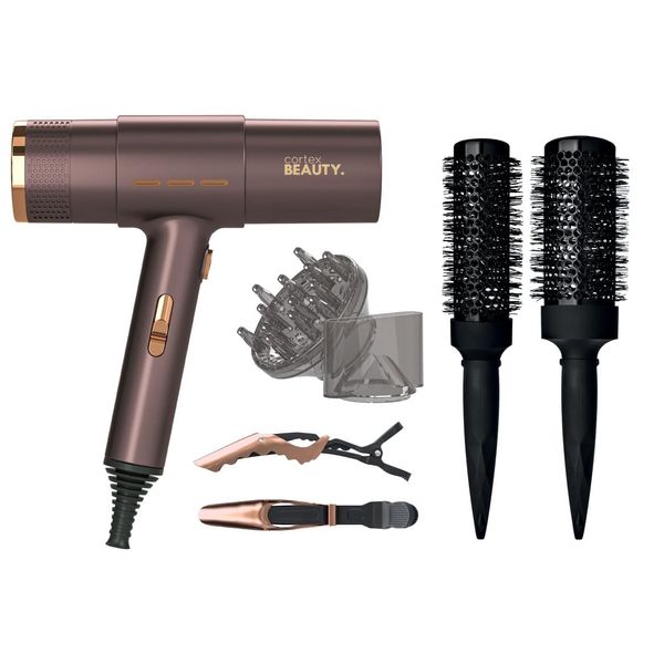 Cortex International Turbo Blazer - Salon Performance Styling Hairy Dryer Set (Puce)