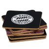 FC Bayern München Cork Coasters Set of 6 Square Coasters FCB