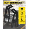 NORTHYUN 20’’Led Light Bar Hidden Bumper Mounting Brackets Compatible with 2003-2014 Dodge Ram 2500/3500