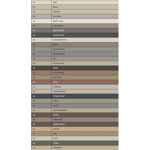 TEC Color Matched Caulk by Colorfast - Unsanded - 909 Sterling