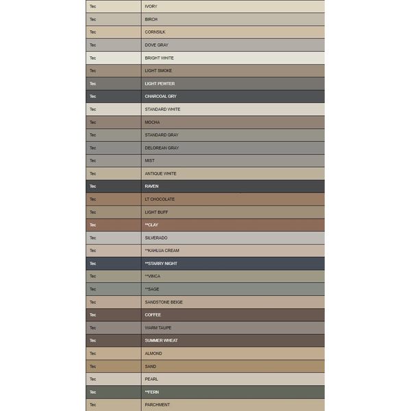 TEC Color Matched Caulk by Colorfast - Unsanded - 909 Sterling
