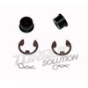 TORQUE SOLUTION SHIFTER CABLE BUSHINGS MITSUBISHI ECLIPSE 1G 1992 92