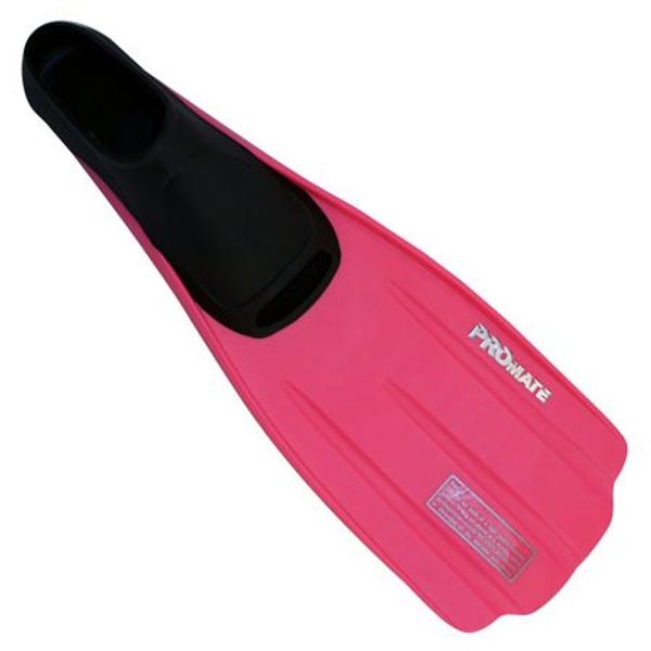 Full Foot Snorkeling Fins, Pink, 3-5 Men, 4-6 Woman