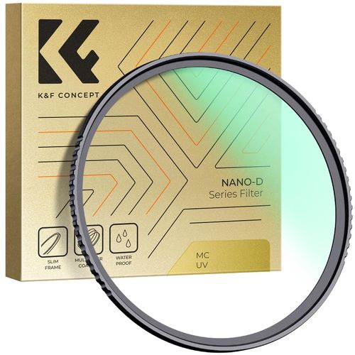 K&F Concept 67mm MC UV Protection Lens Filter Ultra-Slim 24-Layer Multi-Coated Waterproof UV Filter for Camera Lens (D Series)