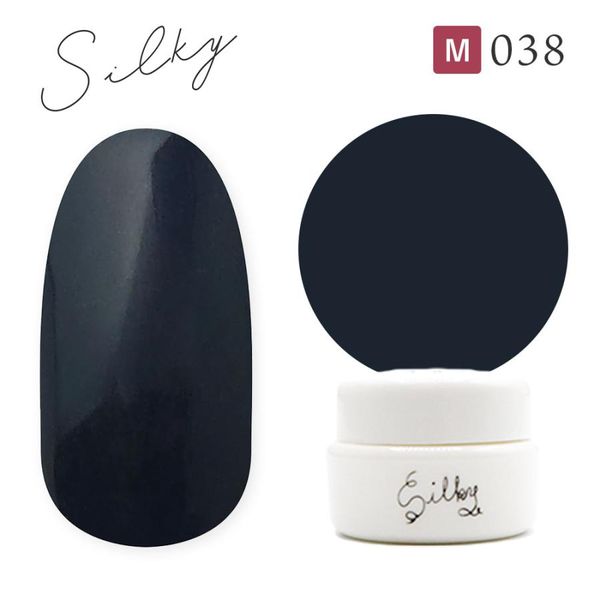 Silky Gel Silkygel 038 Gel Nail Color Gel Highly pigmented Nail art Self-nail Whip gel Nekopos compatible