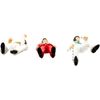Kurt Adler Elvis 3-Piece Ornament Set, Multicolored, 5"