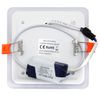 9w Square LED Ceiling Light Recessed Panel Dual Colour Cool White Green
