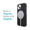 Speck Products CandyShell Pro + MagSafe iPhone 13 Case, Black/Slate Grey