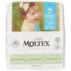Moltex Pure & Nature Nappies Size 1-6 (Size 5 Junior), White