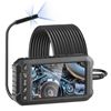 Endoscope Camera with Lights Triple Lens Borescope 16.4FT Cable 5" Screen