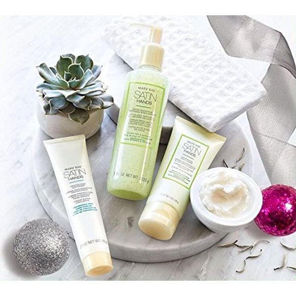 Mary kay satin hands white tea and citrus set
