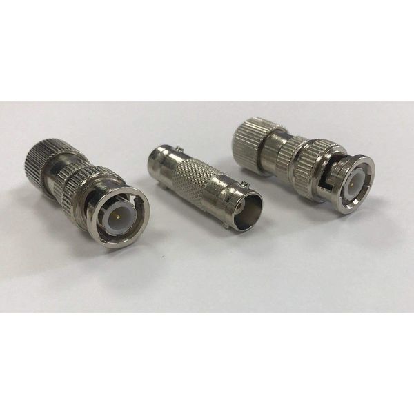 electrosmart® CCTV Coax Cable Splicing Kit - Includes 2x Easy Fit BNC Connectors & 1x Coupler