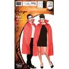 Wicked Costumes Vampire Cape with Stand Up Collar - Red