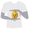 LEGO Storage Head Small Girl Yellow