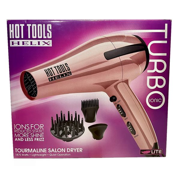 Hot Tools Helix Turbo Ionic Tourmaline Salon Dryer Lite