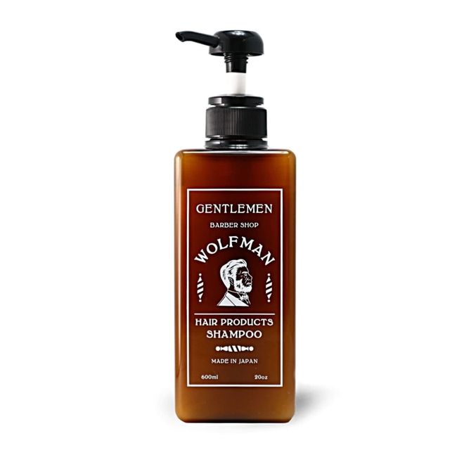 Wolfman Shampoo Bottle - WOLFMAN SHAMPOO