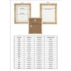 Oak Effect 3D Deep Box Picture Frame Display Memory Box For Medals Memorabilia Flowers etc (A3)