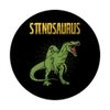 Spinosaurus Pi Dinosaur Mathematics Math Funny Pi Day PopSockets Swappable PopGrip