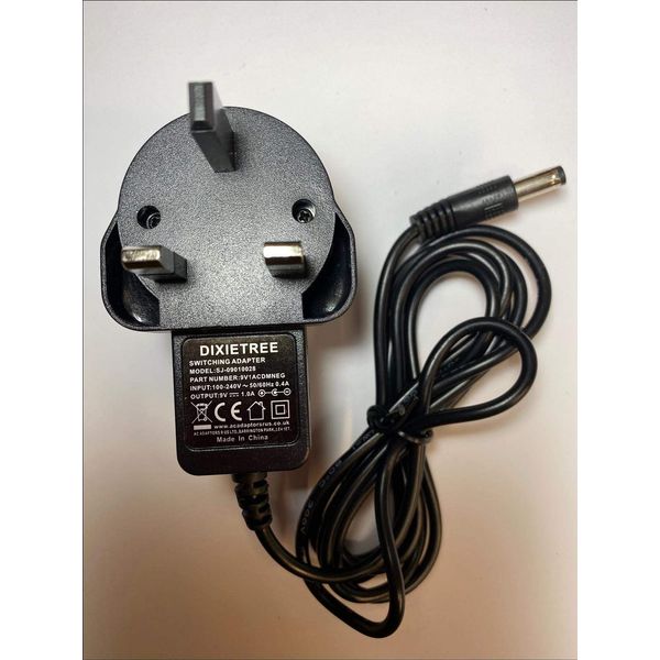 Replacement for 9V Mains AC-DC Adaptor for Electro-Harmonix Little Big Muff Pi Effects Pedal