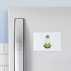 CafePress Succulent Light Bulb Magnets Rectangle Magnet, 3"x2" Refrigerator Magnet