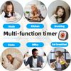 Visual Timer for Kids, Time Timer - 60 Minute Kids Timer for Classroom Home Office, Countdown Timer for Cooking Teaching Working Meeting (Chocolate)