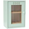 Apollo Wood Egg Cabinet, Mint/Green