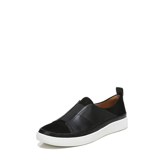 Vionic Women's Zinah Loafer, Black Leather, 3 UK