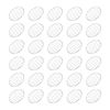 sourcing map 30 Pcs Mason Jar Flower Insert Lid, 86mm Flower Grid Frog, Silver Tone