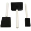 Royal & Langnickel Reticulated Foam Brush, Darkassorted, 1", 2" & 3"