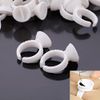 Eyelash Pallet Glue Adhesive Holders Eyelash Extensions Storage Rings Pack of 100