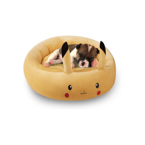 Pikachu soft & squishy pet bed for dogs & cats. New Open Box.