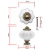 FUXXER® Antique Furniture Handles Drawer Knobs Bronze Brass Set of 4