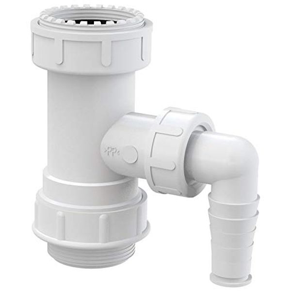 Alcaplast Dishwasher Connector Pipe 5/4" with Dishwasher Connector Inlet Input